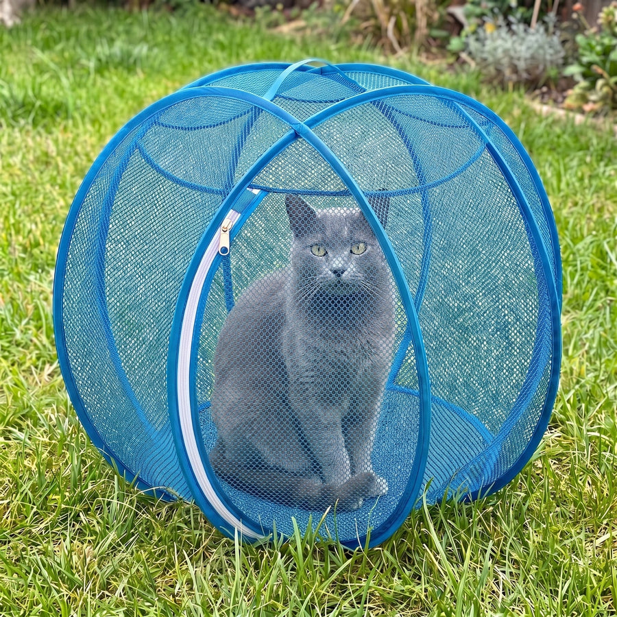 Outdoor mesh pet playpen product view 7