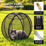 Outdoor mesh pet playpen product view 5